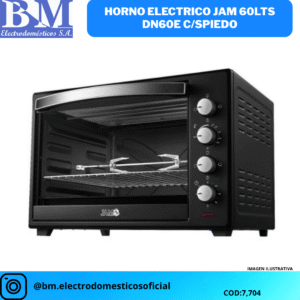 Horno eléctrico JAM 60LTS DN60E c/spiedo