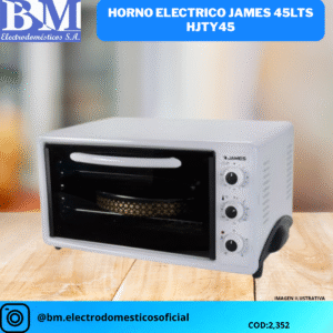 HORNO ELECTRICO JAMES 45LTS