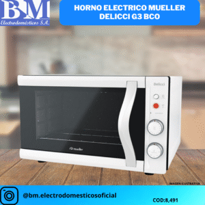 Horno Eléctrico Multifuncional Mueller Delicci G3 BCO