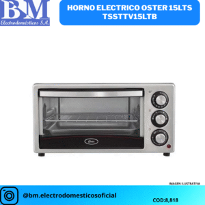 Horno Eléctrico Oster 15LTS TSSTTV15LTB