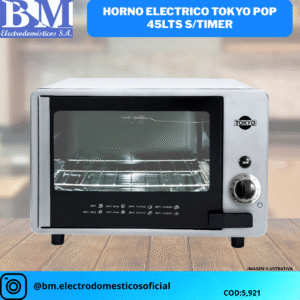 Horno Eléctrico Tokyo Pop 45LTS