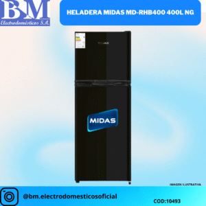 HELADERA MIDAS MD-RHB400 400L NG