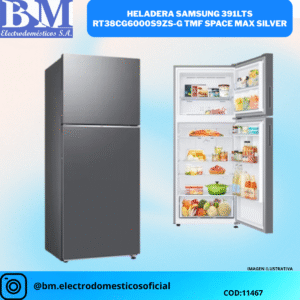 HELADERA SAMSUNG 391LTS RT38CG6000S9ZS-G