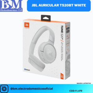 JBL AURICULAR T520BT WHITE