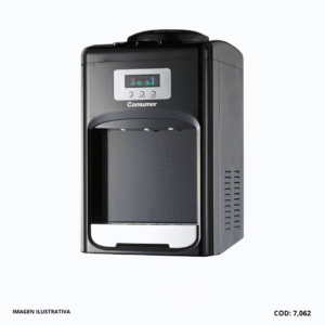 BEBEDERO CONSUMER DE MESA NEGRO