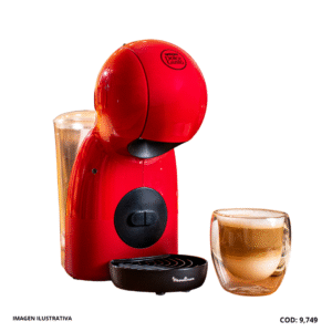 CAFETERA MOULINEX DOLCE GUSTO PICCOLO XS ROJA