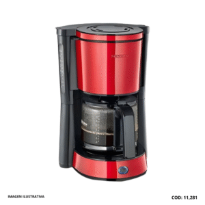 CAFETERA SEVERIN 10 TAZAS  ROJO 911/861