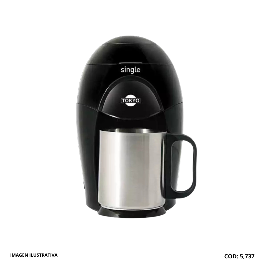 CAFETERA TOKYO SINGLE C/TAZA INOX