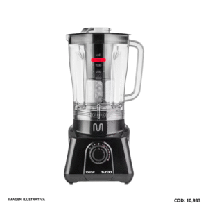 LICUADORA MULTI TURBO 2.6L 1000W C/FILTRO LQ1002 NEGRO