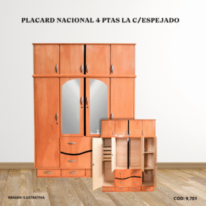 PLACARD NACIONAL 4 PTAS LA C/ESPEJADO
